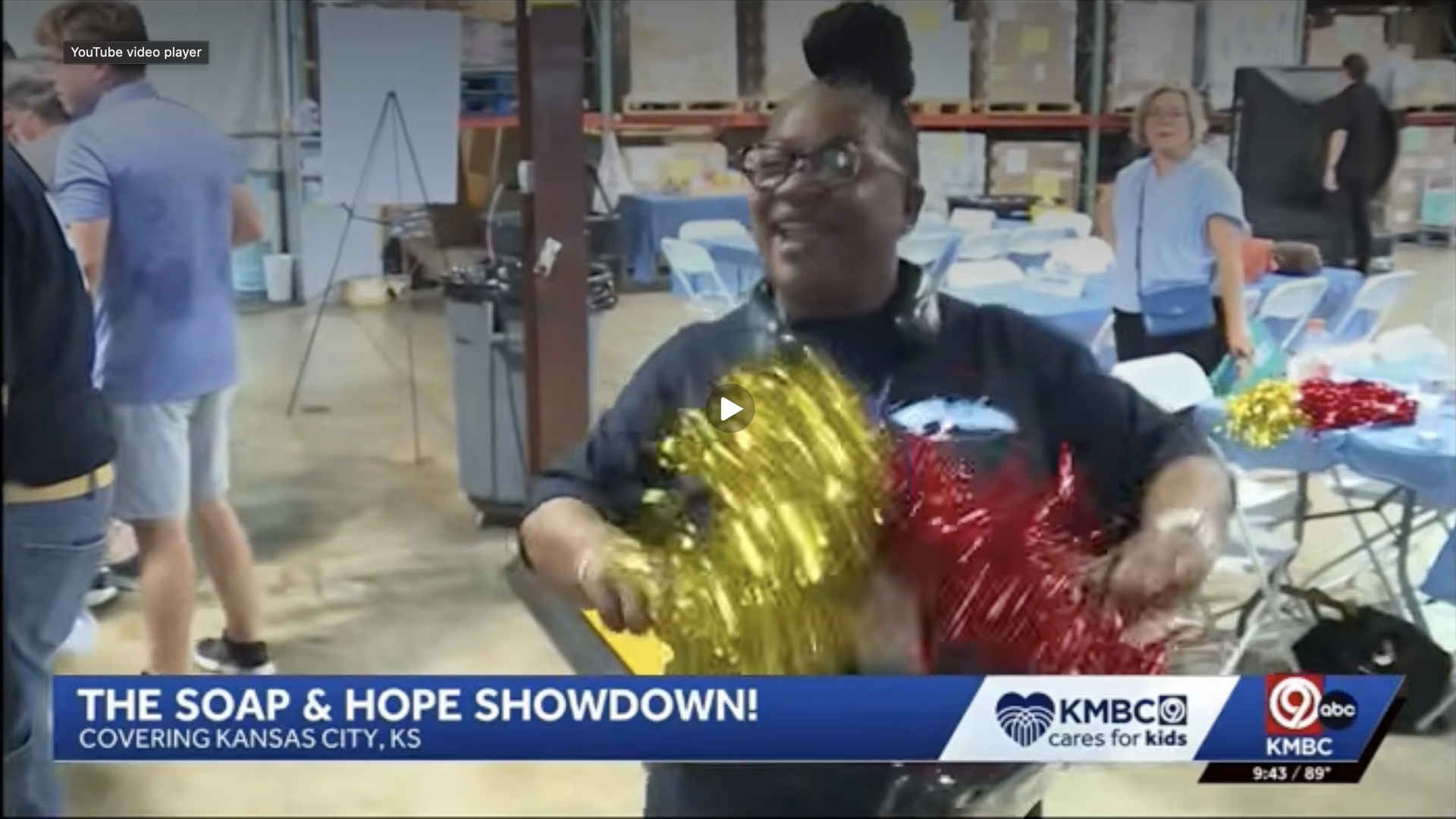 KMBC 9 coverage of the Soap & Hope Showdown