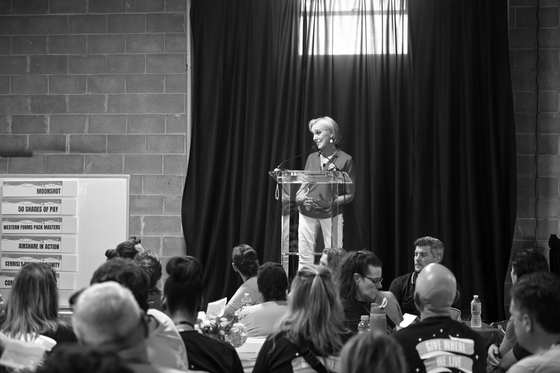 Speaker at the Soap & Hope Showdown