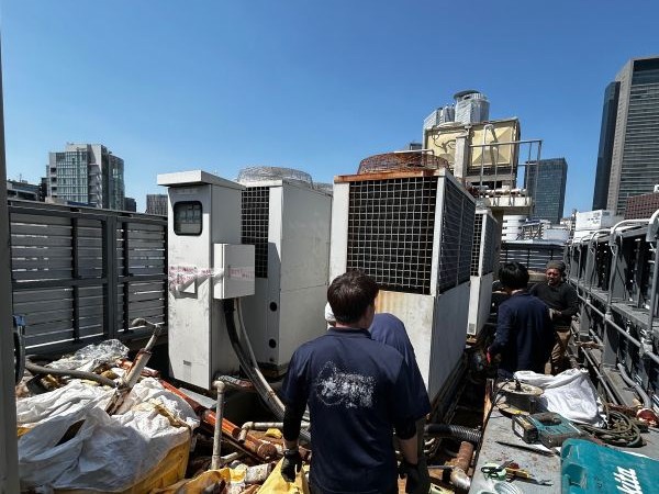 CBI roof before renovation