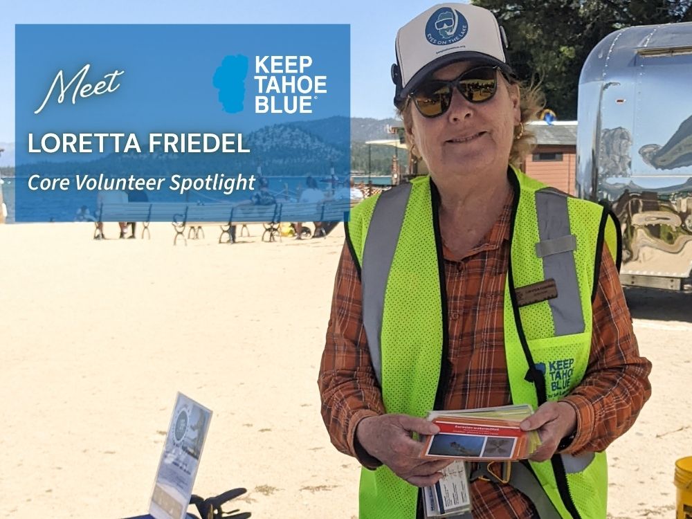 Image of our featured Core Volunteer, Loretta Friedel