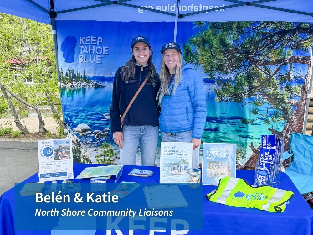 Belen and Katie North Shore liaisons