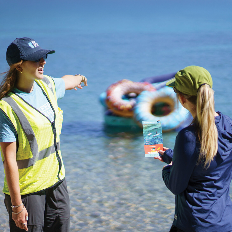 Eyes on the Lake Outreach Team event