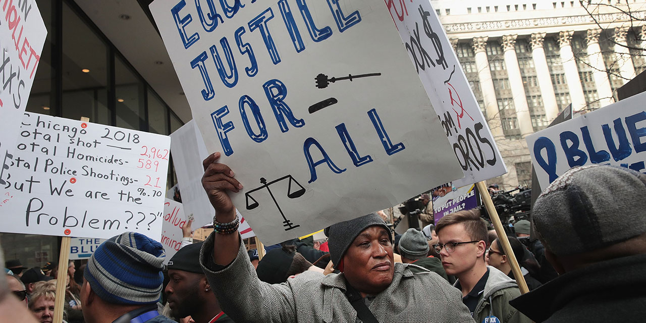 Chicago Police Protest State's Attorney Kim Foxx Over Jussie Smollett Case