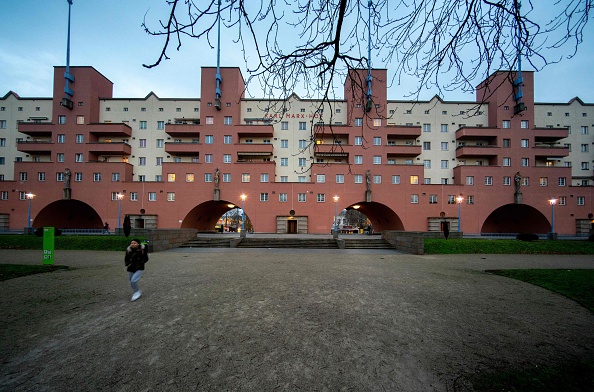 Karl-Marx-Hof, a community owned apartment building, is seen in Vienna, Austria Karl-Marx-Hof, a community owned apartment building, is seen in Vienna, Austria