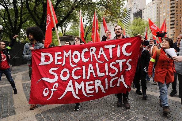 Members of the Democratic Socialists of America