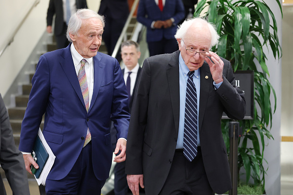 U.S. Sen. Ed Markey and U.S. Sen. Bernie Sanders