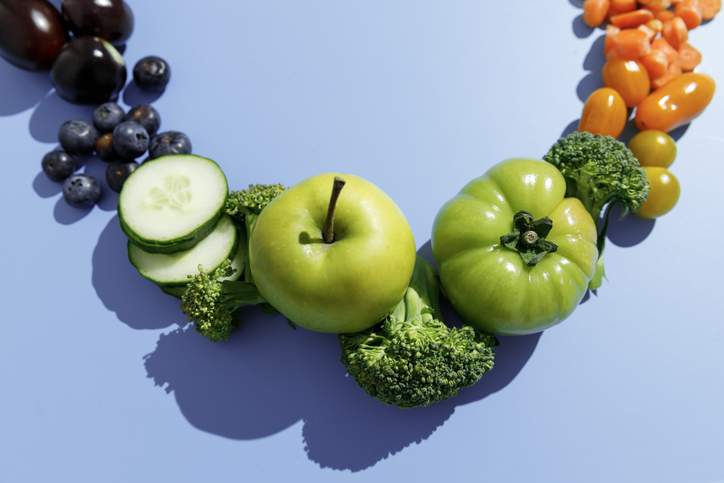 Fresh fruits and vegetables