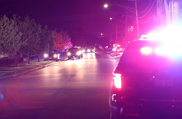Police cars