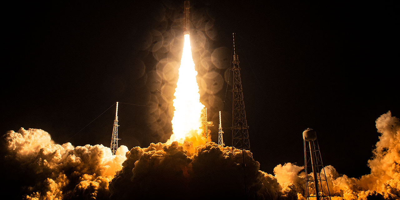 The Artemis I unmanned lunar rocket lifts off at NASA's Kennedy Space Center