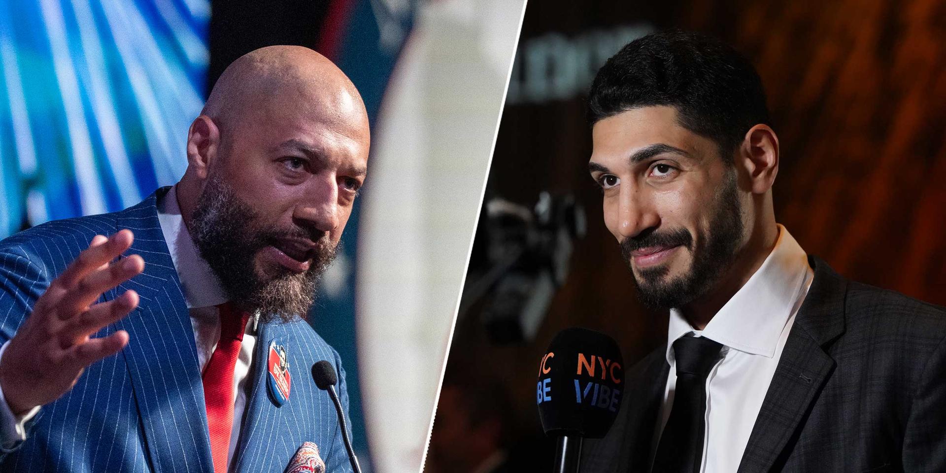 Royce White (left) and Enes Kanter Freedom (right)