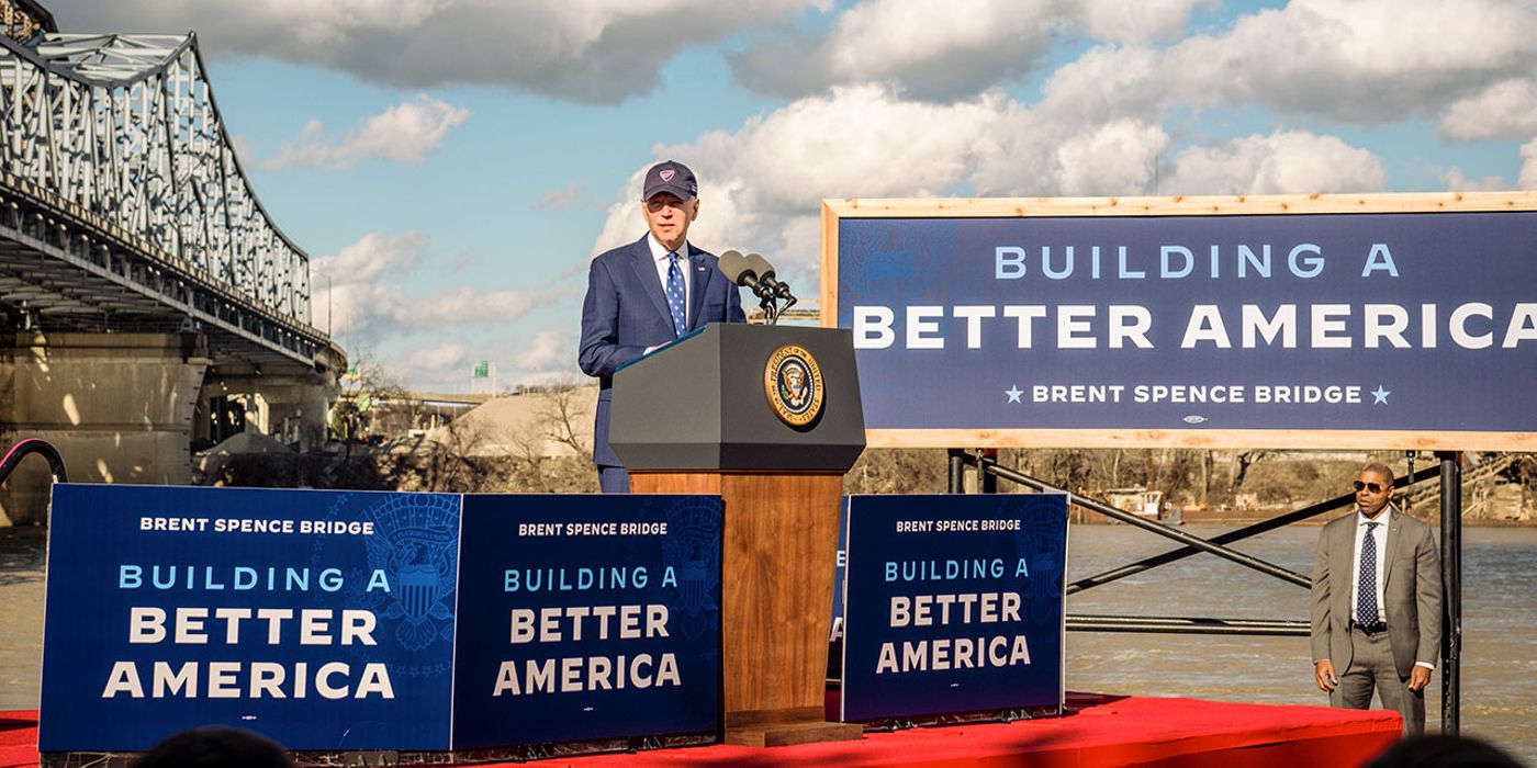 Former president Joe Biden 