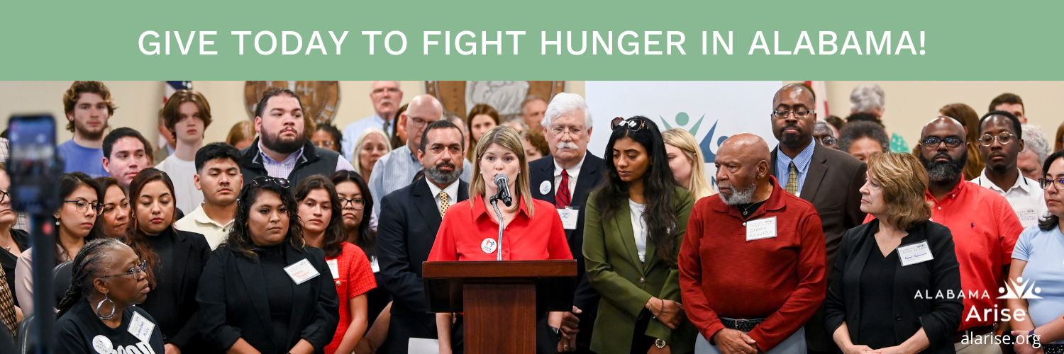 Give today to fight hunger in Alabama!